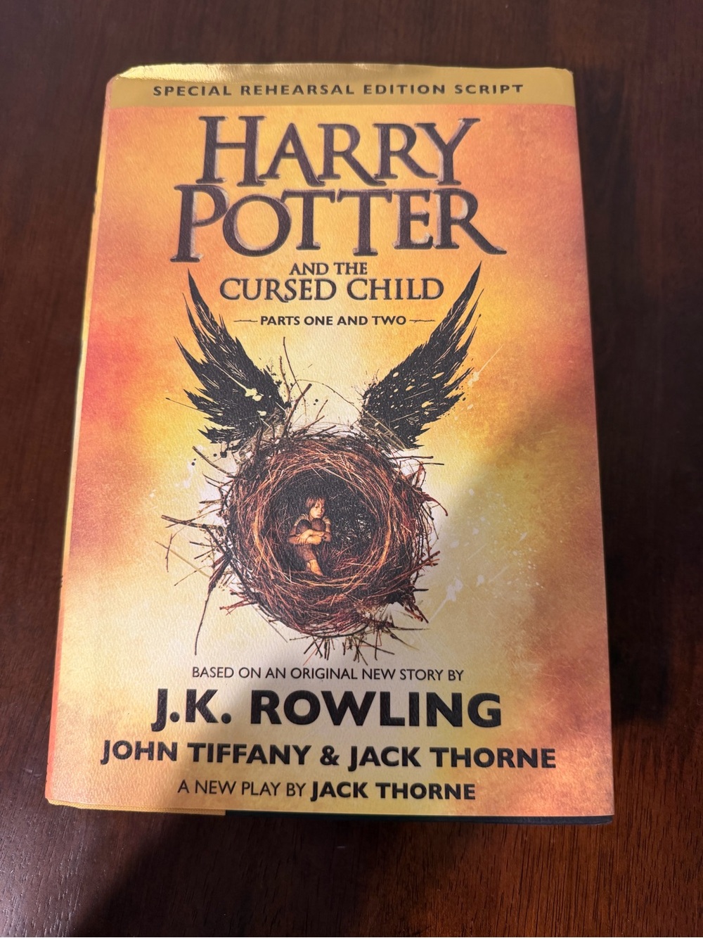 HARRY POTTER & THE CURSED CHILD Special Rehearsal First Edition/Print July 2016